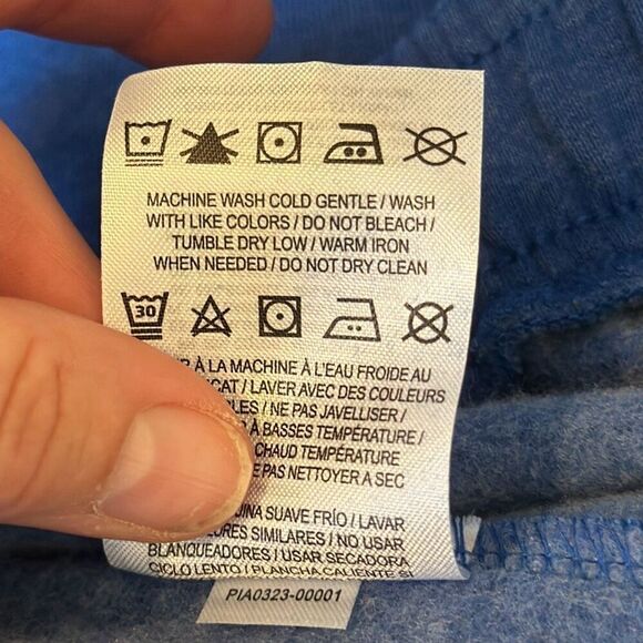 NFL Team Apparel Blue Buffalo Bills Sweatpants Shorts size L Large NEW - Picture 8 of 9